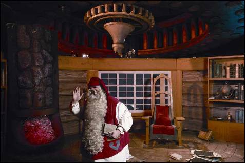 Visitando a Papa Noel