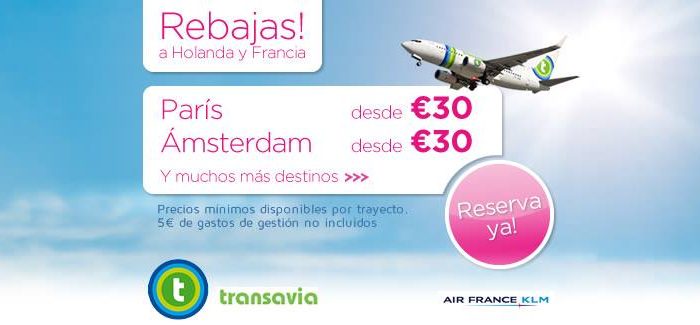 Este Otoño, vuela con Transavia