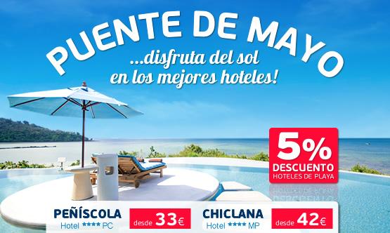 ¿Te apetece pasar el Puente de Mayo en la playa?