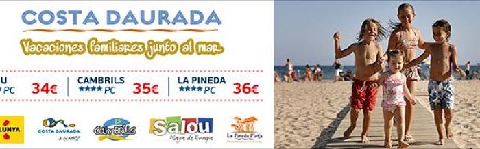 Salou, Cambrils, La Pineda…y mucho más este verano en la Costa Dorada