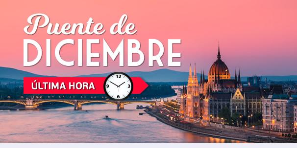 Ofertas de última hora para el Puente de Diciembre
