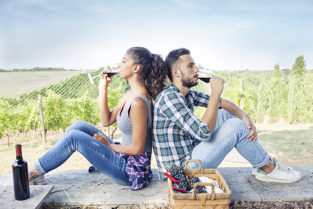 Degustación de vino Degustación de vino