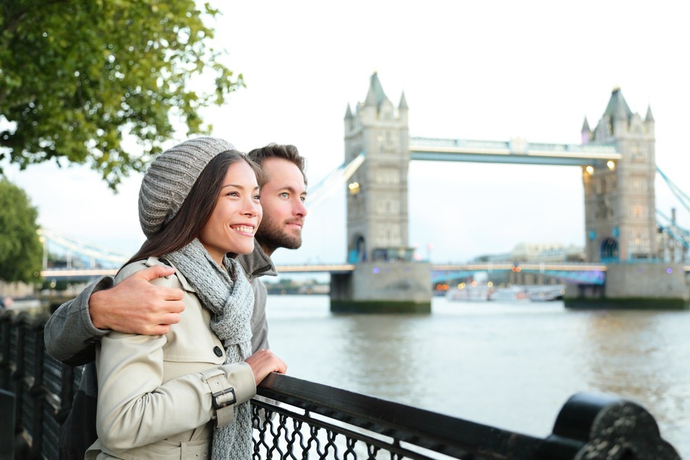 Pareja en Londres