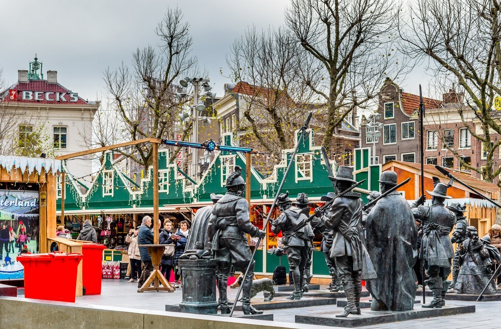Mercadillo Navideño en Amsterdam
