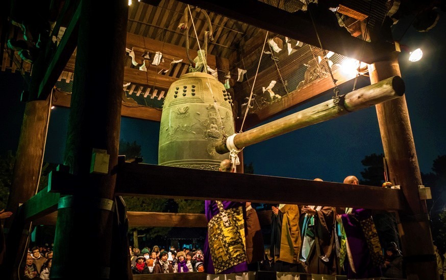 Las 108 campanadas en Japón