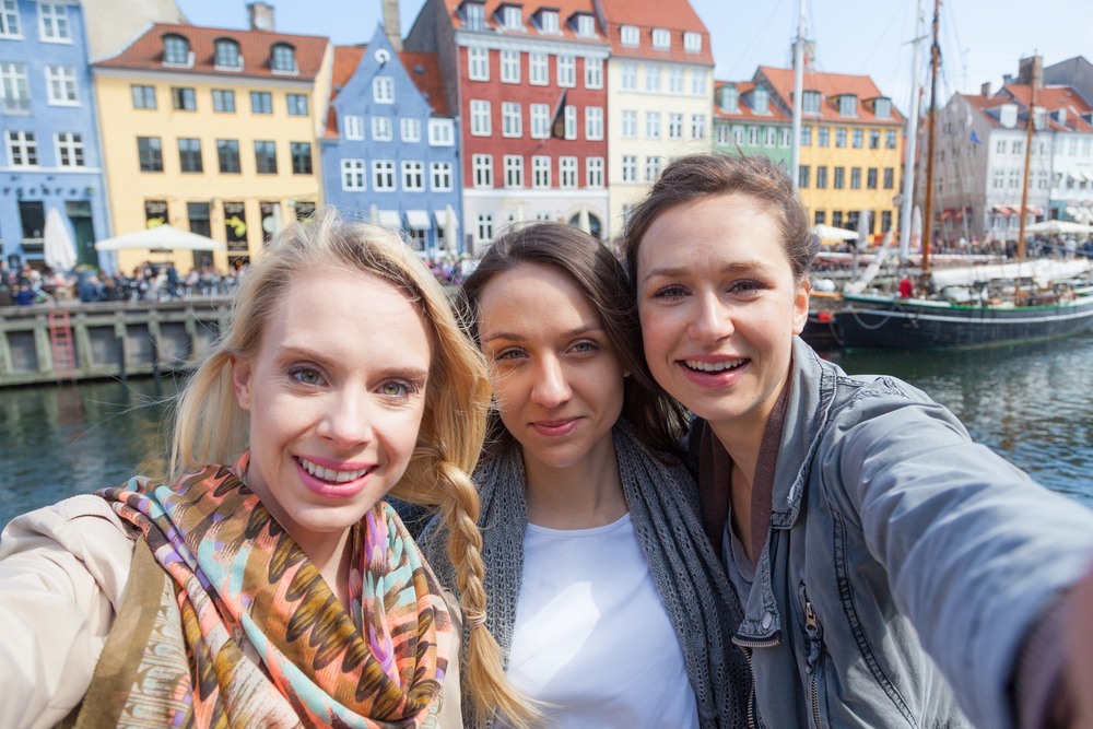 Amigas danesas en Copenhague