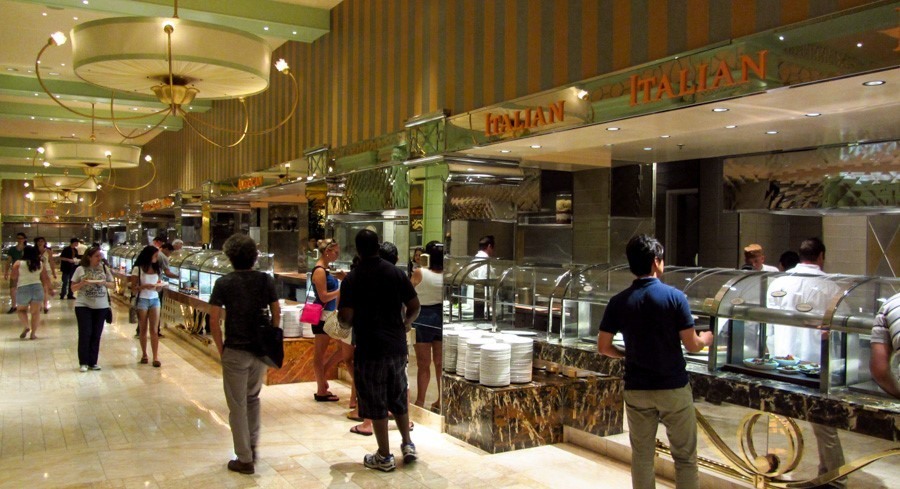 Buffet del Hotel Wynn