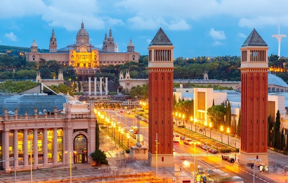 Plaza de España de Barcelona Plaza de España de Barcelona