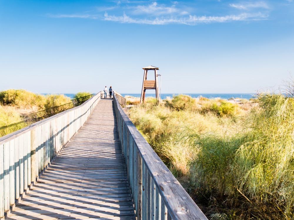 Paisaje de Islantilla, Costa de la Luz, Andalucía