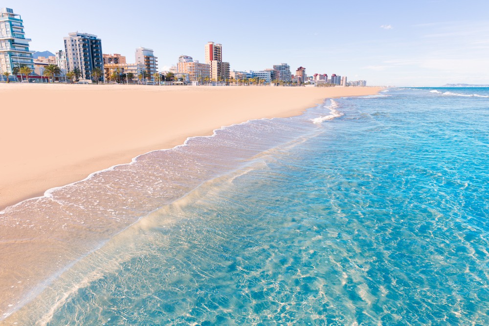 Playa Nord en Gandía