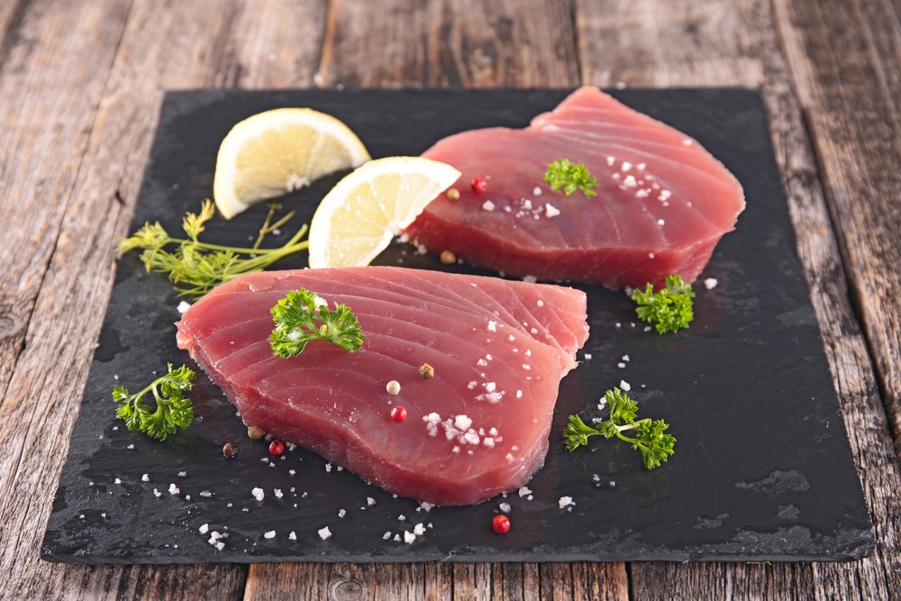 Plato de atún rojo de Almeria