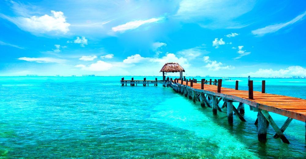 Cancún, playa del Caribe en México