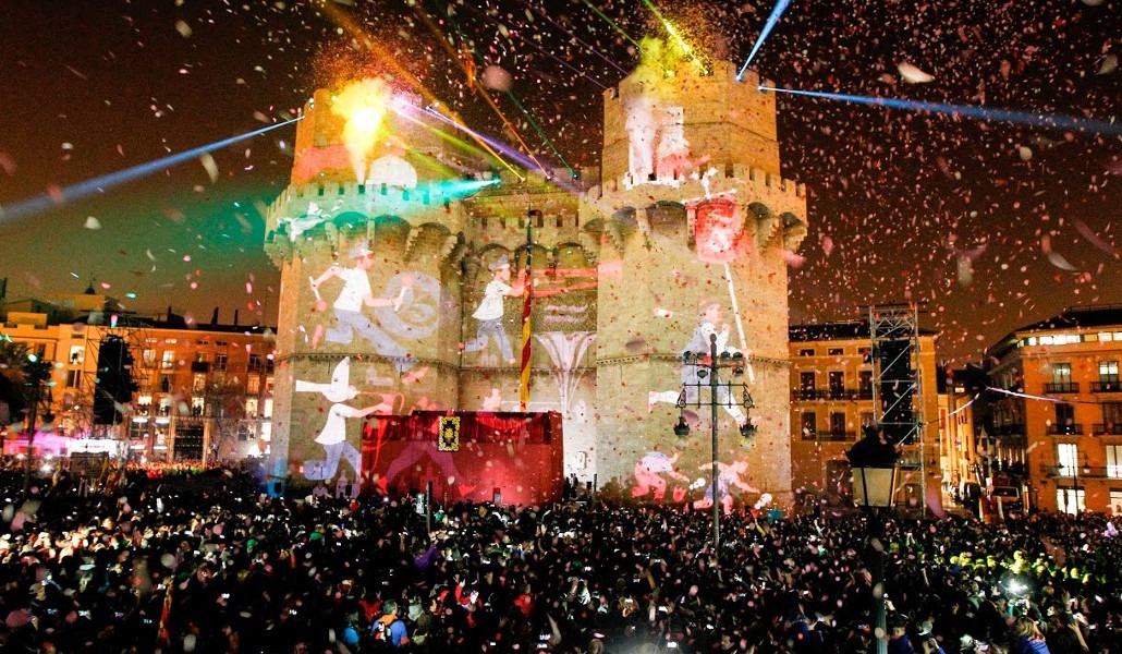 La popular Cridà de las Fallas