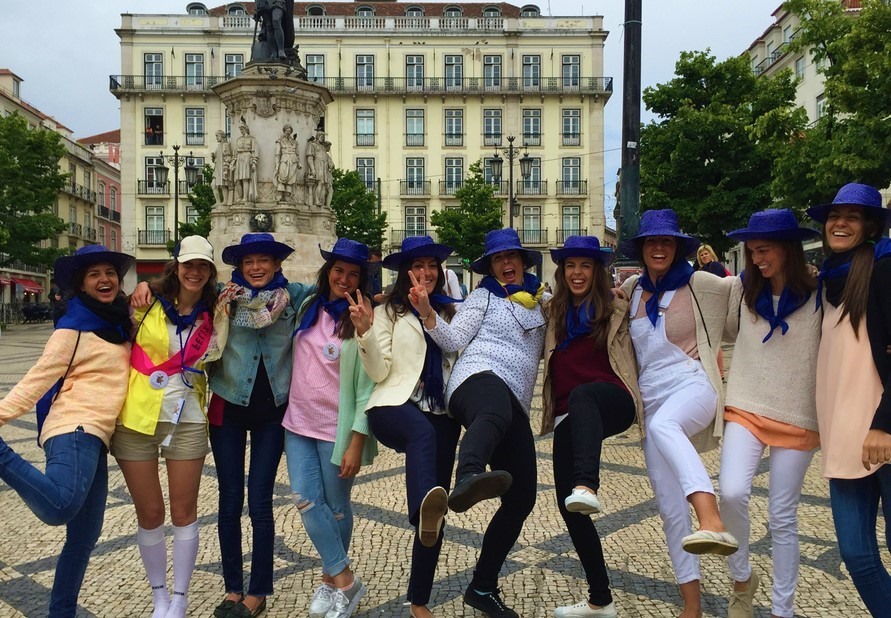 Despedida por el centro de Lisboa