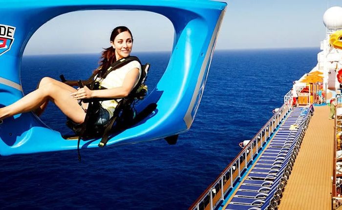 Las instalaciones más increíbles a bordo de cruceros