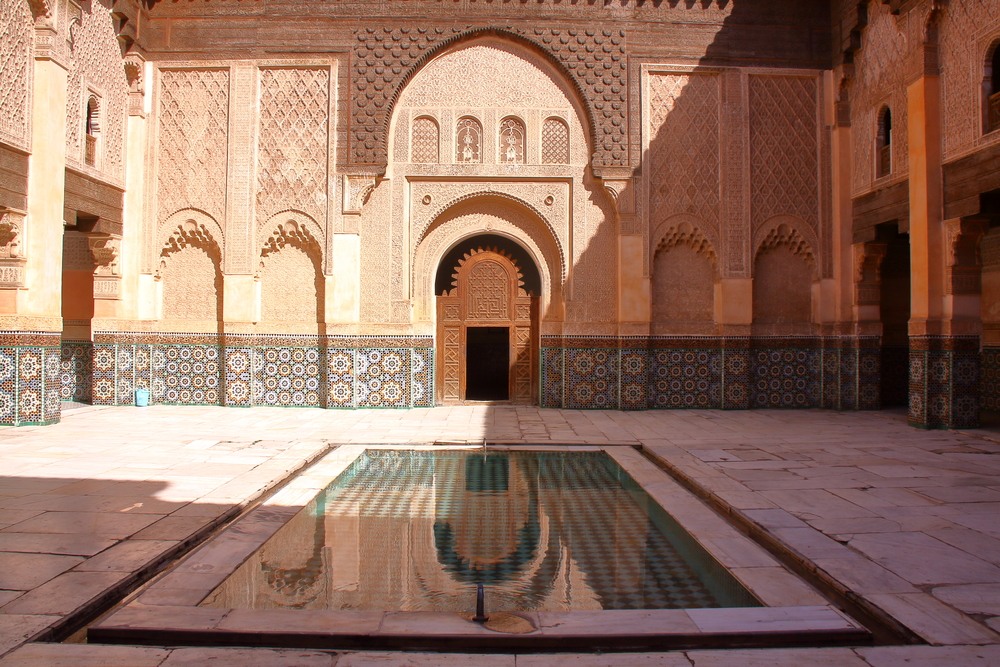 Medersa Ben Youssef en Marrakech.