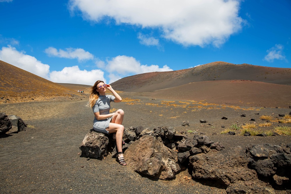 Visita al parque con vistas al volcán
