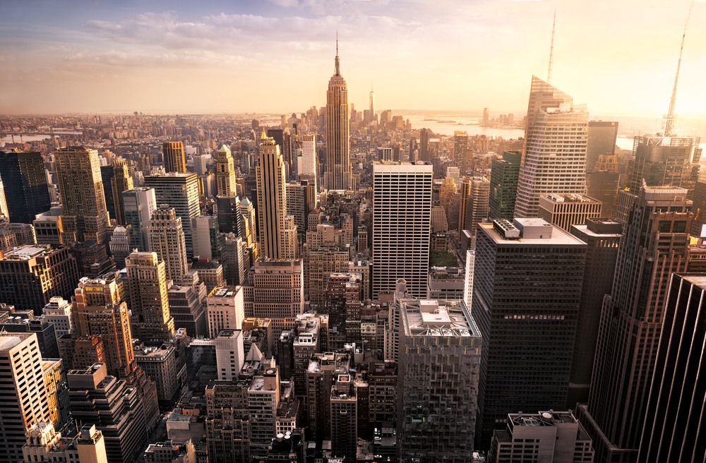 Vista general de la ciudad eterna de Nueva York