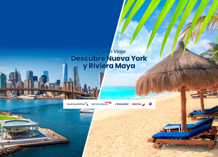 Nueva York y Riviera Maya: la combinación perfecta