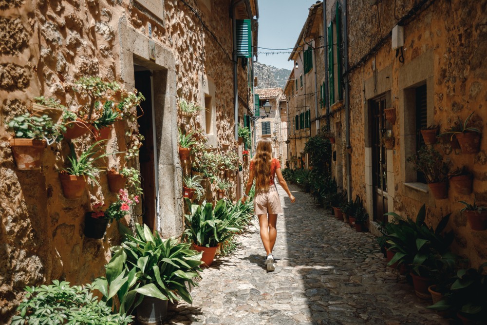 Paseando por las calles de Valldemossa