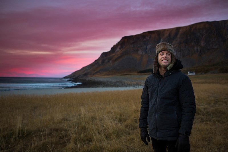 Aurora boreal en Noruega