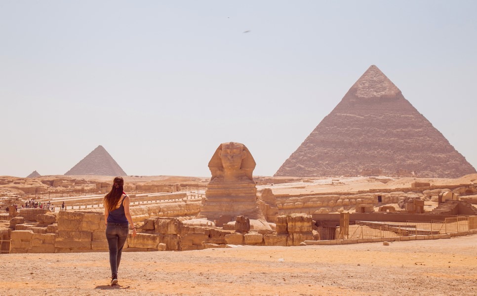 Vistas de las Pirámides de Giza