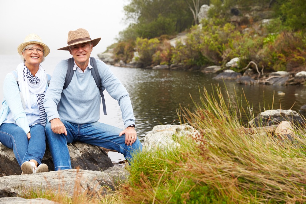 Pareja de viaje en Asturias