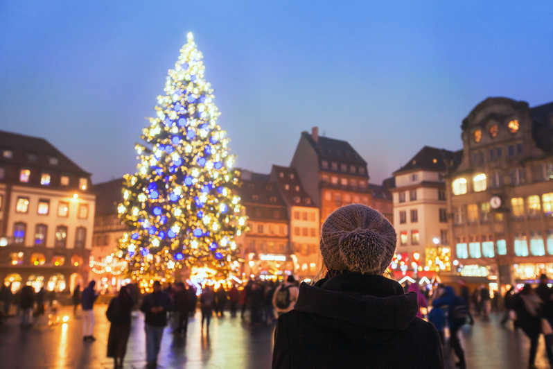 Mercadillo de navidad en Estrasburgo