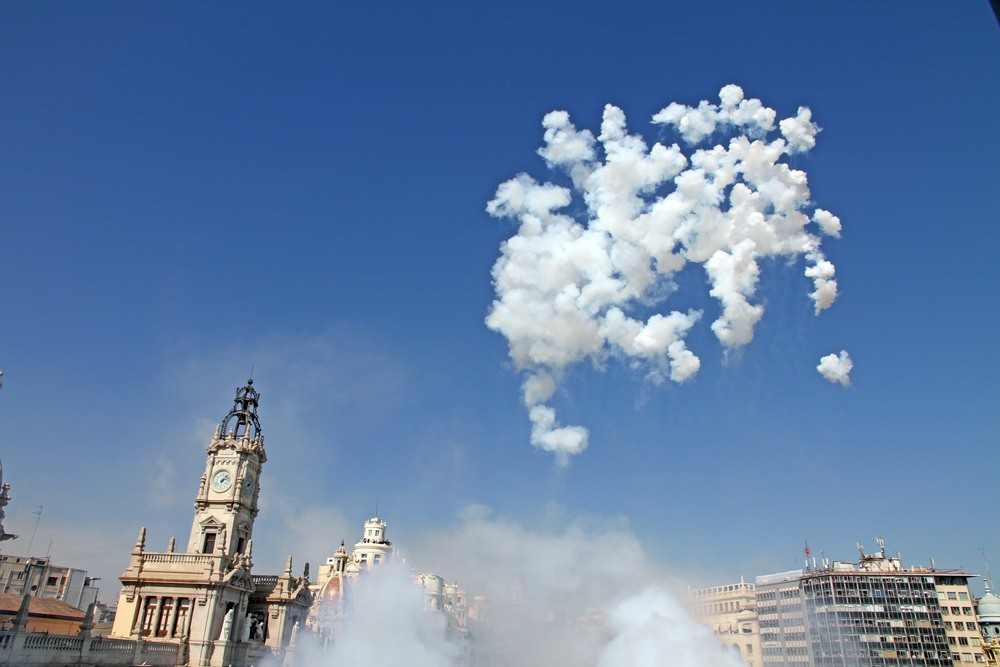 Fallas de Valencia. Mascletá
