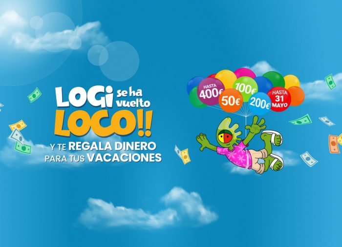 Logi se ha vuelto loco, ¡y te regala dinero para tus vacaciones!
