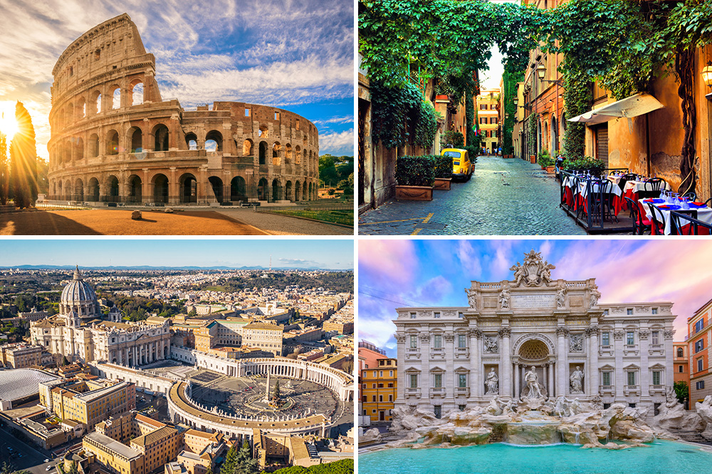 Coliseo romano, Trastevere, El Vaticano y La Fontana di Trevi. 15 Tesoros de Roma que NO te puedes perder