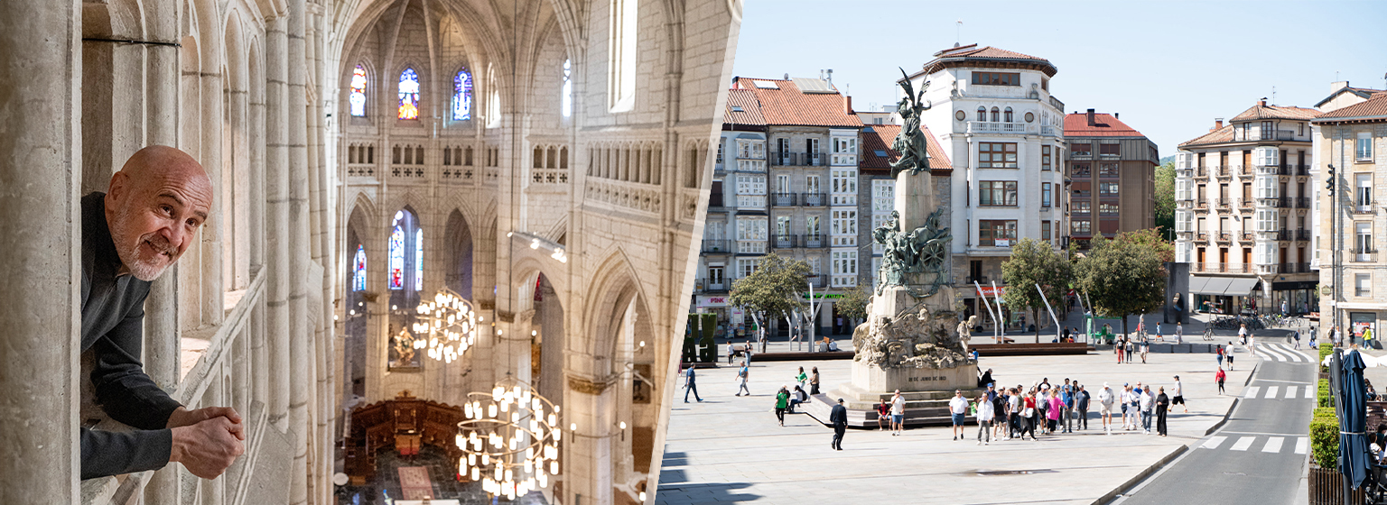  Catedral de Santa María y casco antiguo de Vitoria