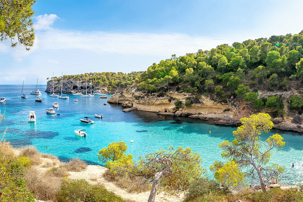 Cala paradisíaca de Mallorca