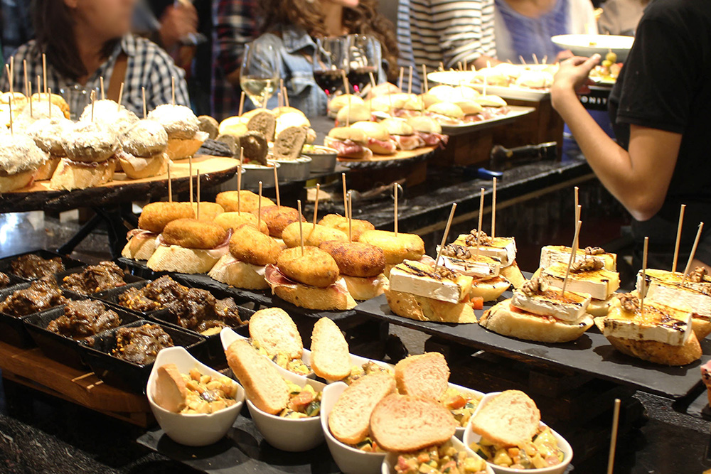 Bar de tapas en Granada