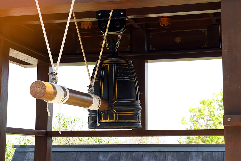 Celebración de año nuevo en Japón, joya-no-Kane