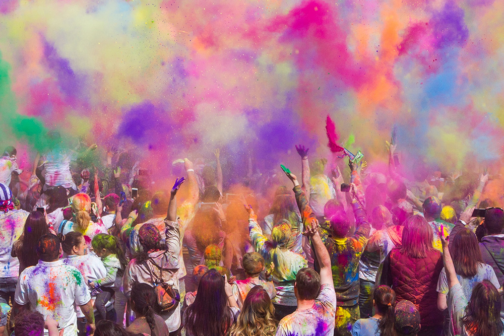 Festival Holi en India