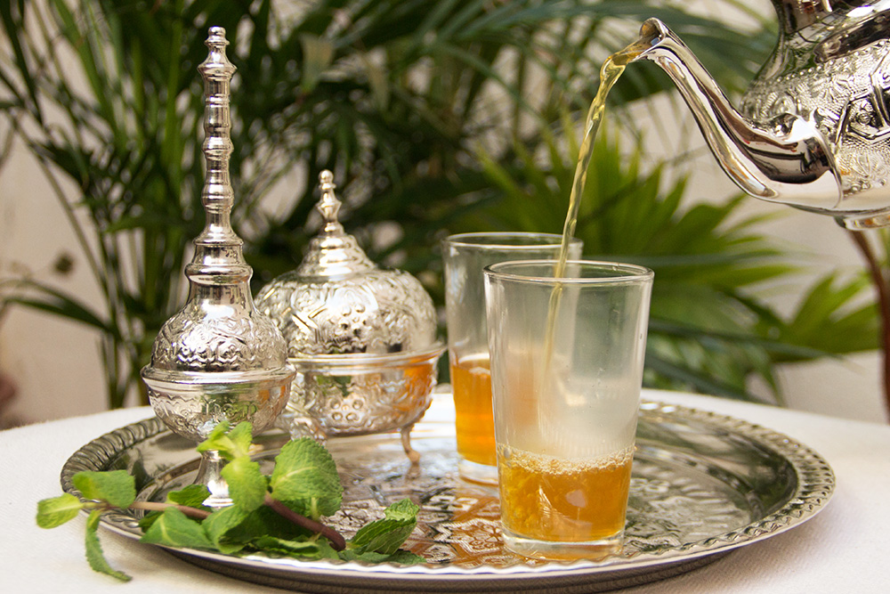Té de menta marroquí