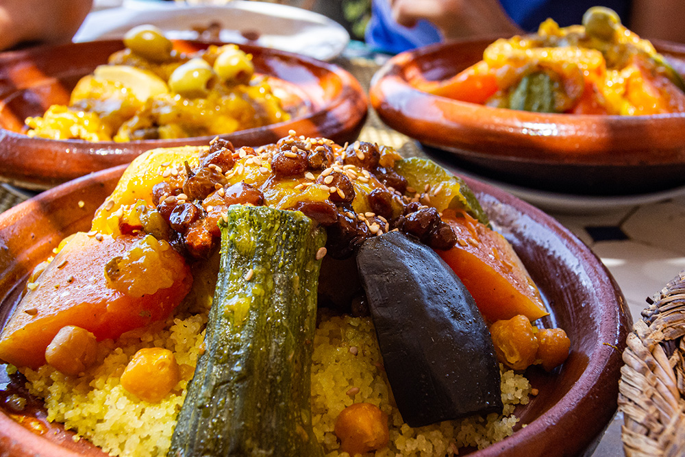 Cuscús, un plato típico de Marruecos