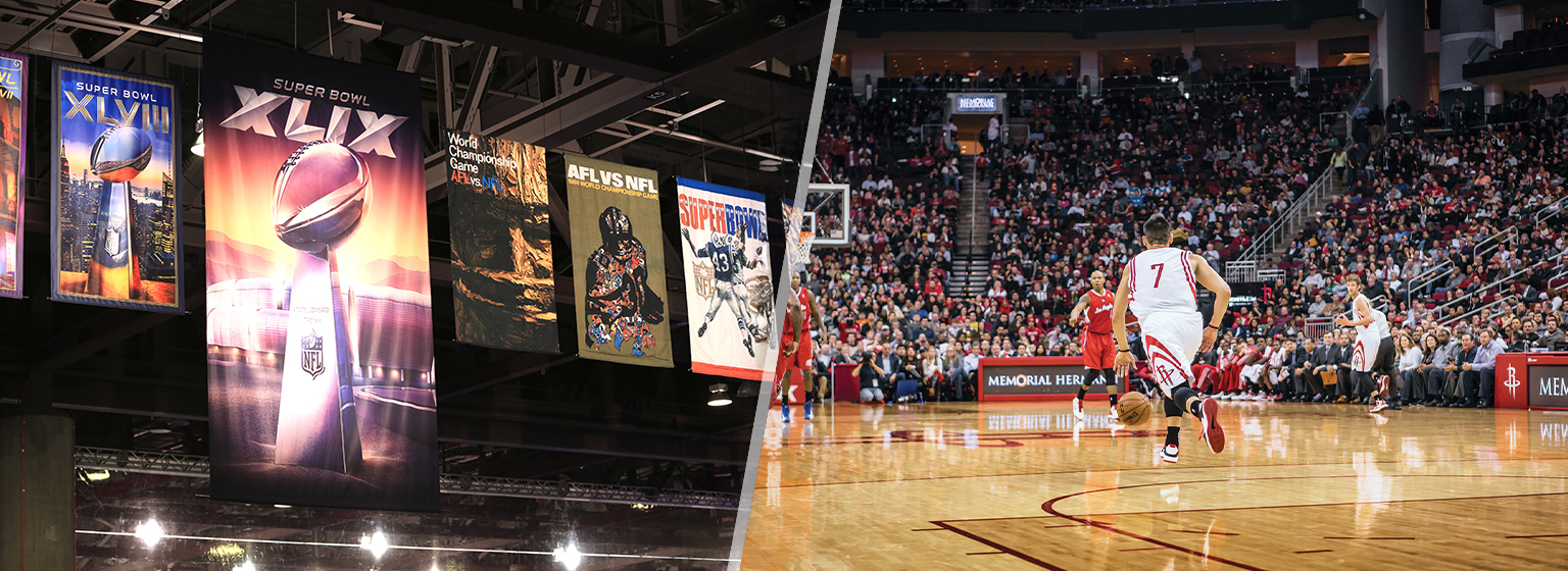 Super Bowl y final de la NBA