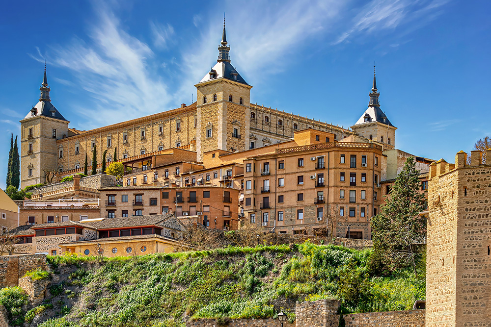Imagen de la ciudad de Toledo con su edificios