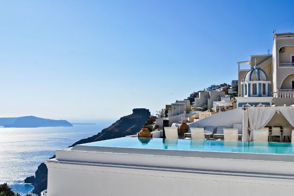 Hotel en Santorini