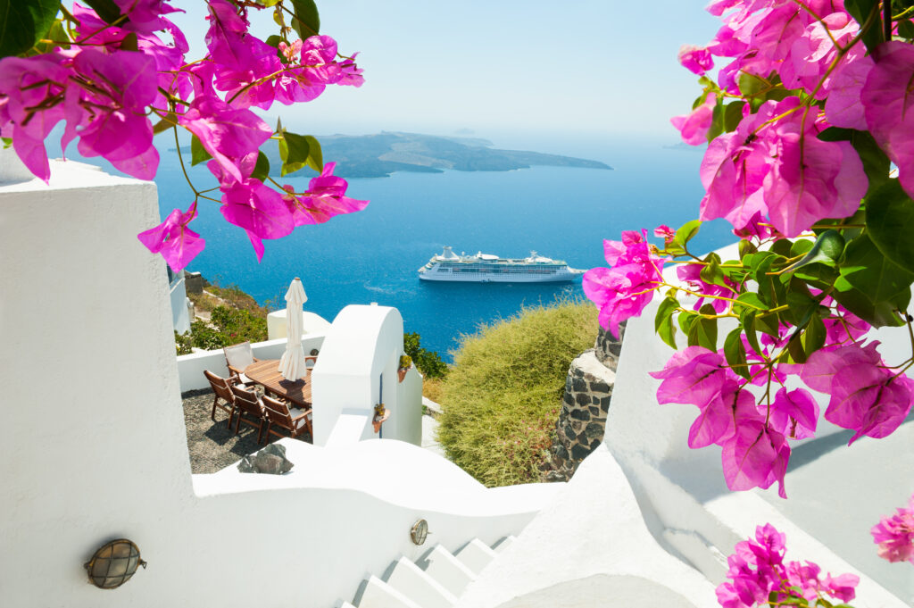 Crucero en Santorini