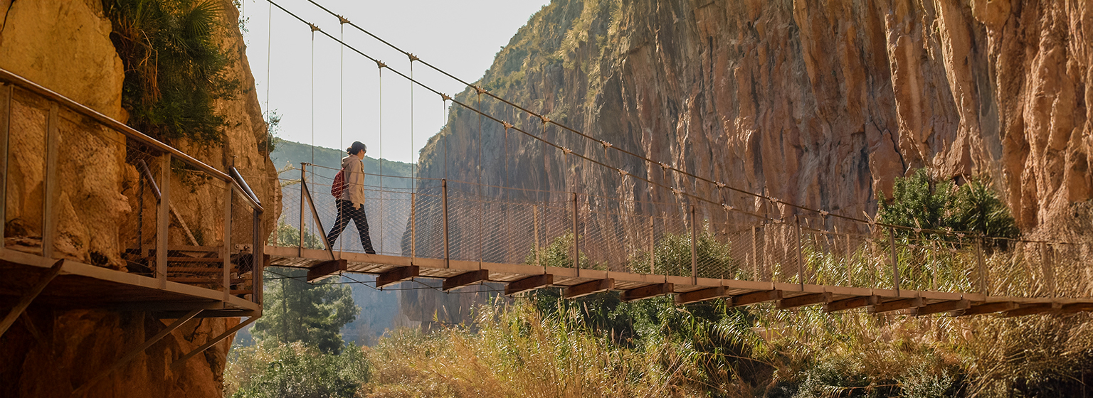 Ruta de los Puentes Colgantes de Chulilla 